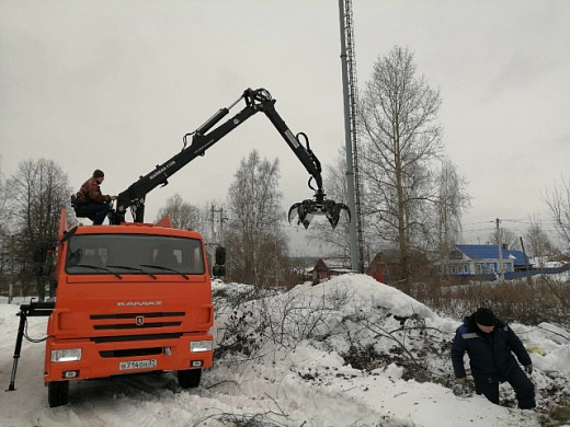 Более 420 кубов веток вывез новый ломовоз с улиц Кинешмы